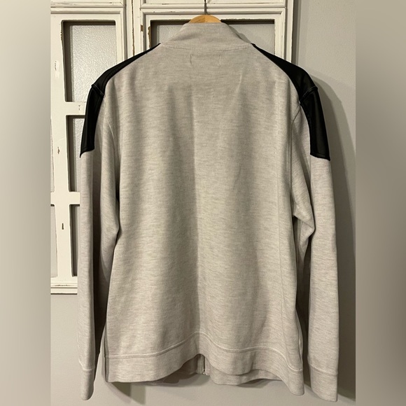 INC International Concepts Sweater w/ Zipper - Picture 3 of 13